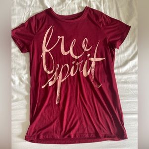 Free spirit T-shirt. Size medium.